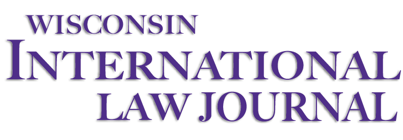 Wisconsin International Law Journal Text